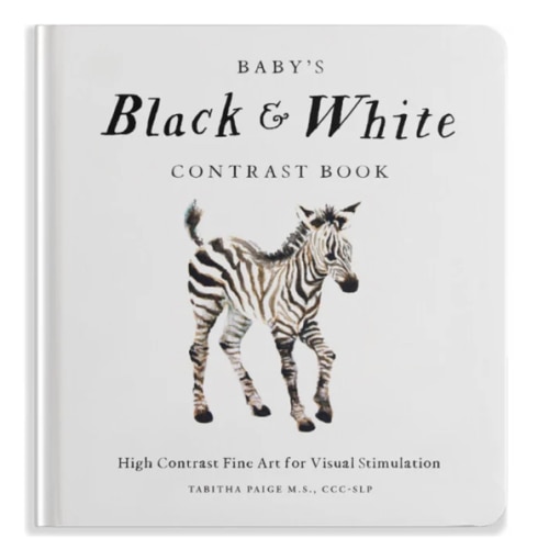 Baby's Black and White Contrast Book - Paige Tate Infant Development | Maisonette