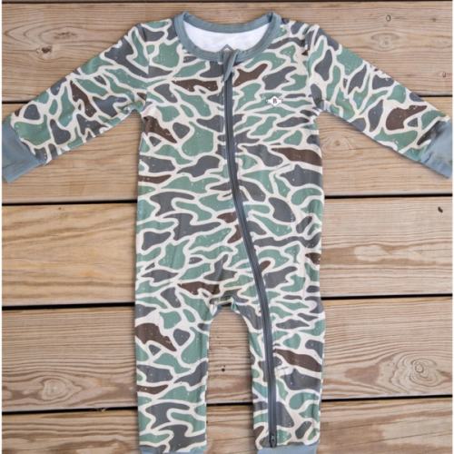 Baby Zip Up - Retro Duck Camo – BURLEBO