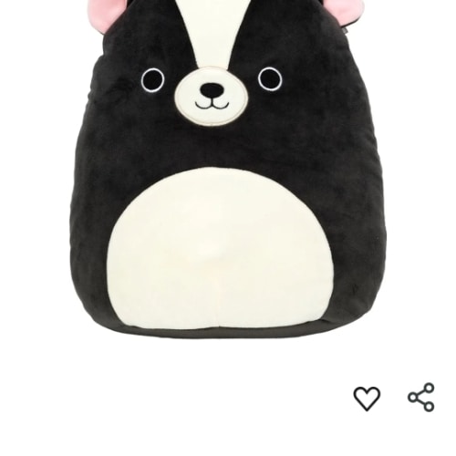 Amazon.com: Squishmallows Skyler The Skunk 8 Inch Plush : Toys & Games