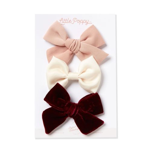 The Gabriella Bow Clip Set