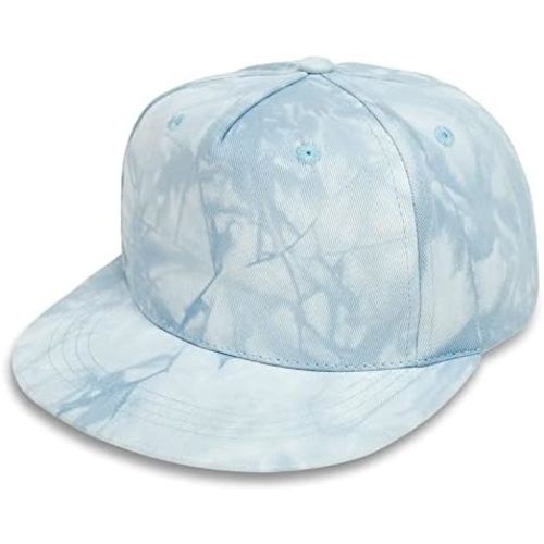 Kids Boy Girl Baseball Cap Baby Sun Hat Adjustable Toddler Trucker Hats with Flat Brim for Summer Outdoor