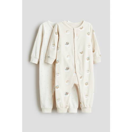 2-PACK PATTERNED COTTON PAJAMAS