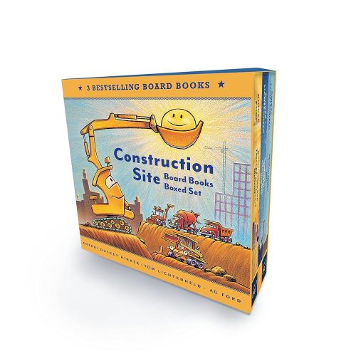 Construction Site Board Books Boxed Set (Goodnight Construction Site)