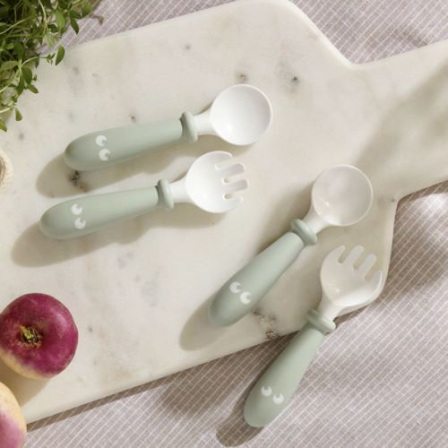 BabyBjörn Baby Spoon and Fork, 4 pcs
