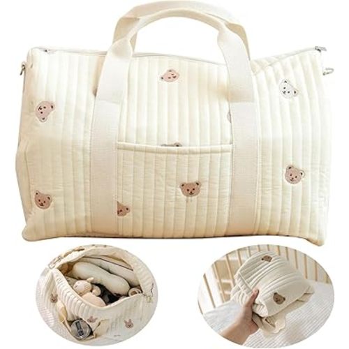 Mommy Duffle Bag, Duffle For Travel,Foldable Hospital for Women Labor Delivery,Fashion large capacity diaper changing bag
