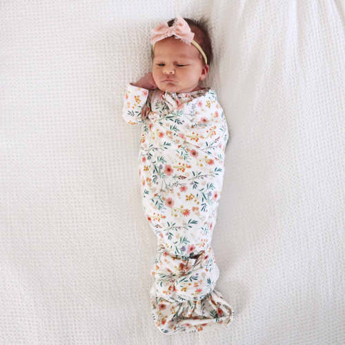 Winnie's Wildflowers Oversized Swaddle Blanket