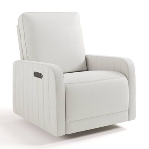 Storkcraft Kyoto Power Recliner Swivel Glider with Dual USB Charging