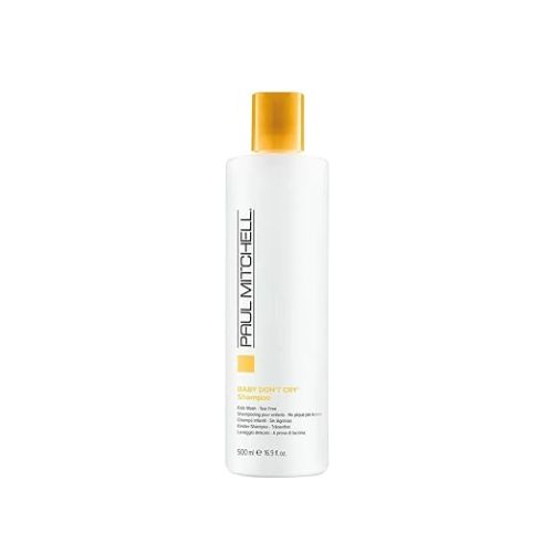 Paul Mitchell Baby Don’t Cry Tearless Shampoo, Cleanses + Softens Hair, For Children of All Ages