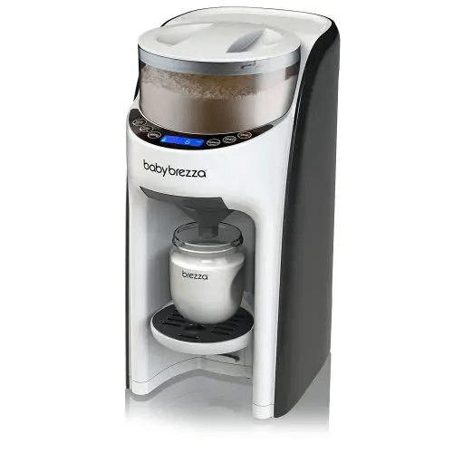 Baby Brezza New and Improved Formula Pro Advanced Formula Dispenser Machine - Automatically Mix a Warm Formula Bottle Instantly - Easily Make Bottle with Automatic Powder Blending, White