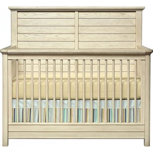 Driftwood Park Built to Grow Crib, Vanilla Oak