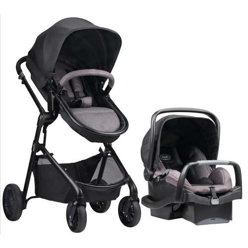 Pivot Modular Travel System with LiteMax Infant Car Seat - Casual Grey