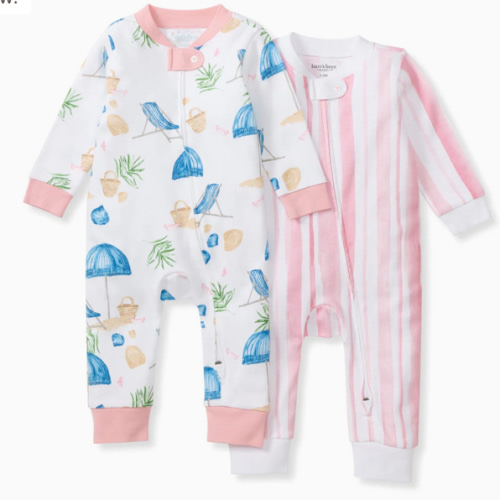 Santorini Beach Organic Cotton Sleep & Play 2 Pack – Burt's Bees Baby