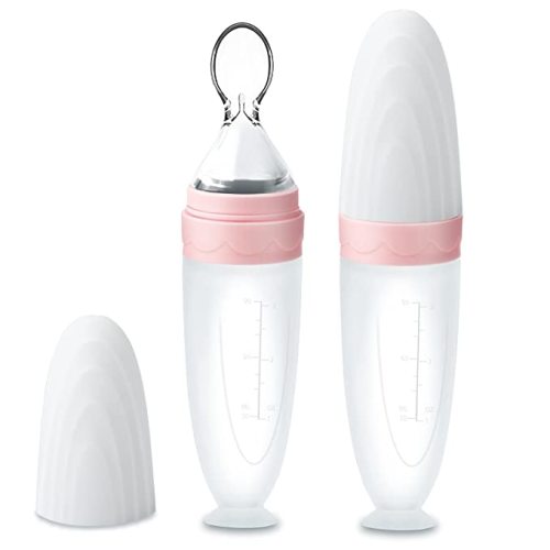 Amazon.com : Termichy Baby Food Dispensing Spoon: Squeeze Feeder Dispenser for Baby - Self Feeding Bottle Spoon : Baby