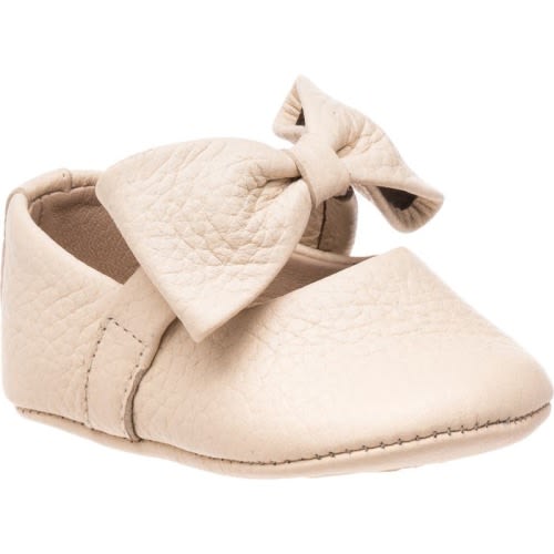Baby Ballerina Crib Shoe, Cream