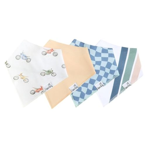 Copper Pearl Baby Bandana Drool Bibs for Drooling and Teething 4 Pack Gift Set Ryder