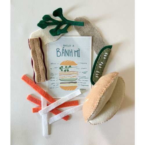 Banh mi Vietnamese banquette pretend play food