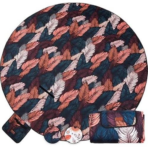 Waterproof Outdoor Blanket For Grass - 79 inch - Extra Large Picnic Blanket Waterproof - Winter Picnic Blankets Waterproof Foldable - Picnic Mat - Waterproof Blanket Outdoor - Outdoor Picnic Blanket
