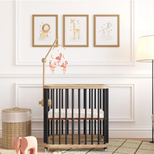 The Candy Cloud Crib black