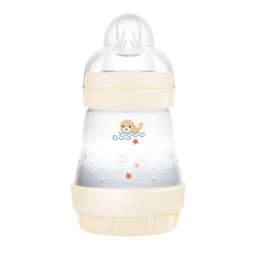 MAM Easy Start Anti-Colic Bottle 5 oz, 1 Pack- Linen