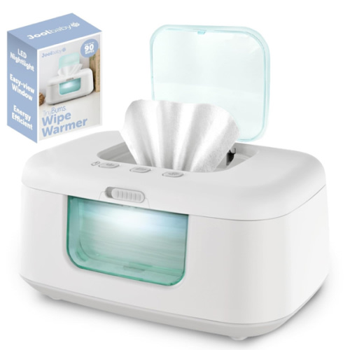 TinyBums Baby Wipe Warmer & Dispenser with LED Changing Light & On/Off Switch - Jool Baby