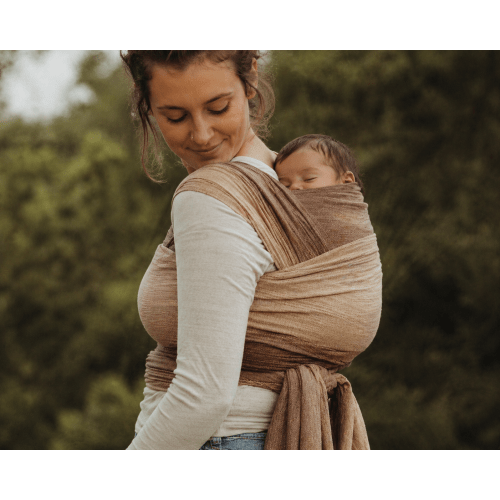 Girasol Earth Woven Wrap - Wrap Your Baby (Size 5)