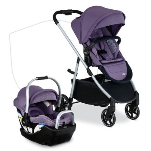 Britax Willow Grove SC Baby Travel System - Pindot Iris