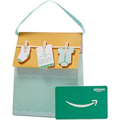 Gift Card in a Welcome Baby Gift Box