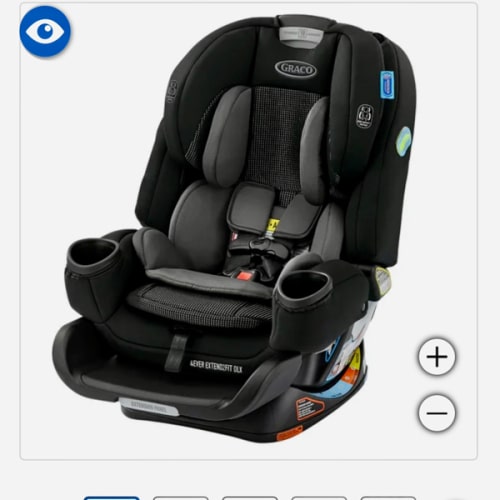 Graco 4Ever Extend2Fit DLX 4-in-1 Car Seat