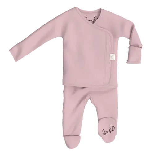 Footie - Peony – Bonsie Skin to Skin Babywear