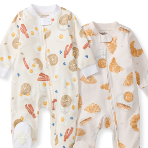Eggs & Coffee Organic Sleep & Play 2 Pack – Burt's Bees Baby