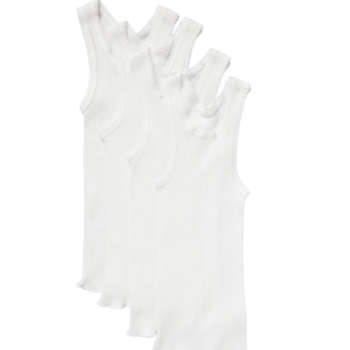 BONDS Baby Vest 4 Pack | BYLV | White