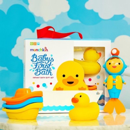 Munchkin Baby First Bath Toy Gift Set