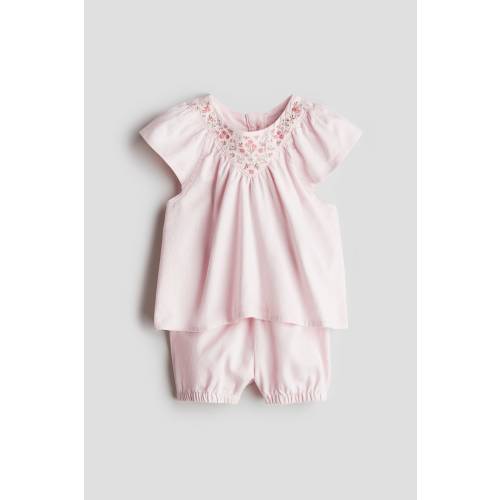 2-PIECE LINEN-BLEND SET
