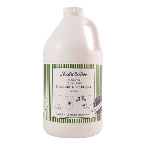 Noodle & Boo Liquid Ultra-Safe Newborn Baby Laundry Detergent for Sensitive Skin, Fragrance Free - 64 fl oz