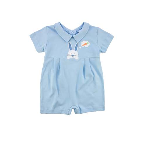 Blue Bunny Romper, 3M