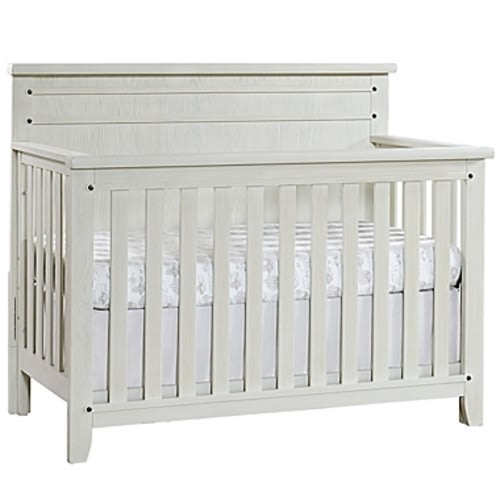 Soho Baby Ellison 4-in-1 Convertible Crib in Rustic White