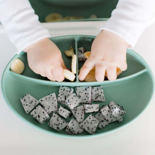 Foodie® Suction Plate: Assorted Colors - Bazzle Baby