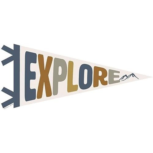 Explore Pennant 10x5 UnFramed