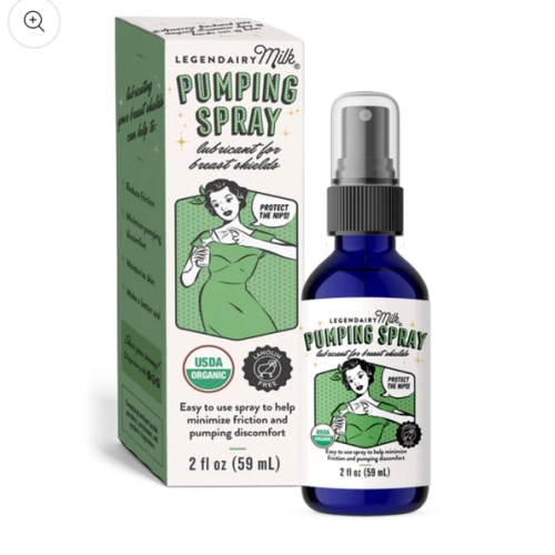 Natural Pumping Spray to Lubricate Your Flanges | Legendairy Milk