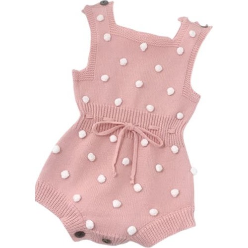 Camila Knit Cotton Bodysuit, 0-3M US