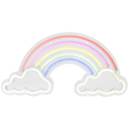 Northlight LED Rainbow and Clouds Neon Lighted Wall Art - 15.75"
