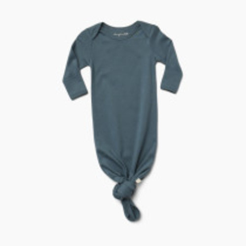 Tiny Kind Knotted Gown - Tapestry Blue, 0-3 M