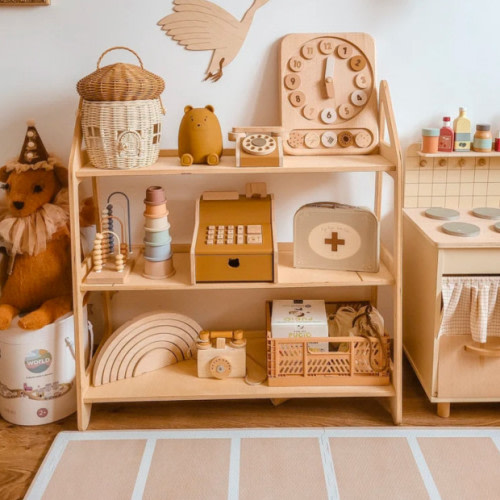 Montessori Shelf for Toys and Books