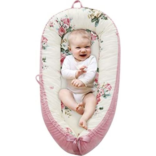 Baby Lounger Nest Cover Portable Sleeping Bed Cover for Newborn Cotton Nest Co Sleeping Bed Cover Baby Registry Search Machine Washable