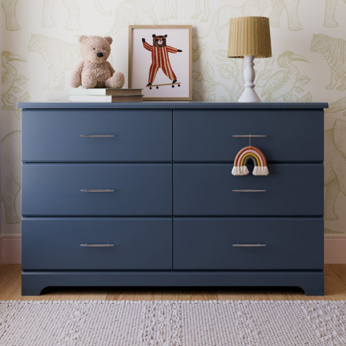 Storkcraft Brookside 6 Drawer Double Dresser & Reviews | Wayfair