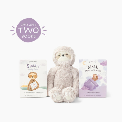 Slumberkins, Inc. Kin & Book Bundle - Sloth's Routines