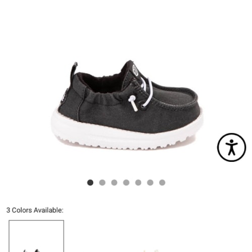 HEYDUDE LILDUDE Slip-On Casual Shoe - Baby - Black | Journeys