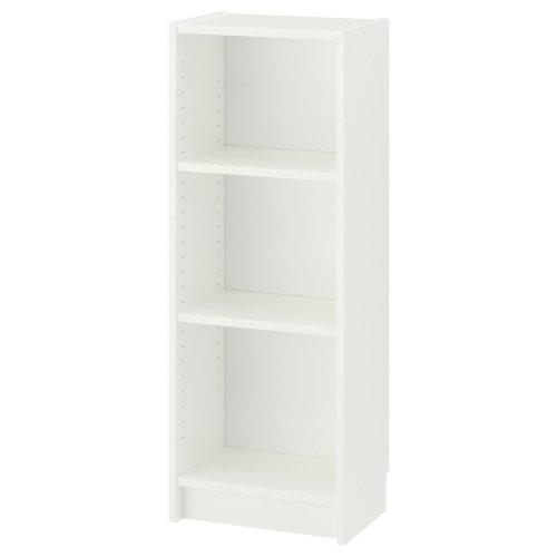 BILLY Bookcase - white 15 3/4x11x41 3/4 "