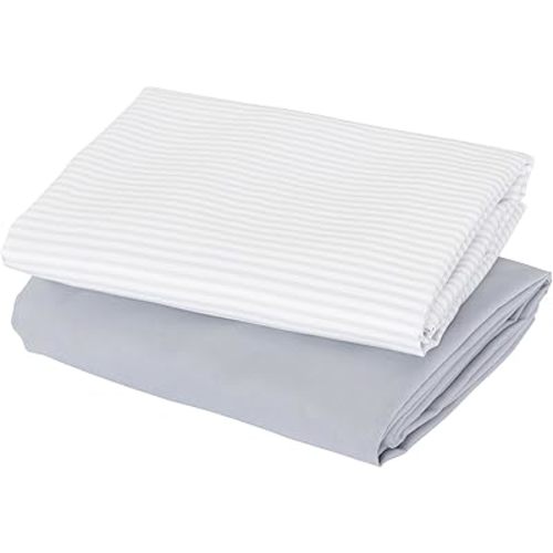 Baby Trend Fitted Sheets for Baby Trend Nursery Center Playards, Dash Grey