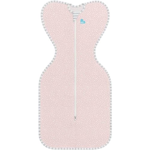 Love to Dream Swaddle UP, Silky-Lux 1.0 TOG, Super Soft and Luxurious 100% Viscose from Bamboo, Allow Baby to Sleep in Their Preferred Arms Up Position, Snug Fit Calms Startle Reflex, Pink, 8-13lbs